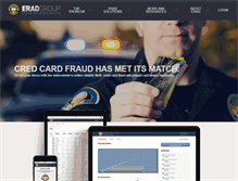 Tablet Screenshot of erad-group.com